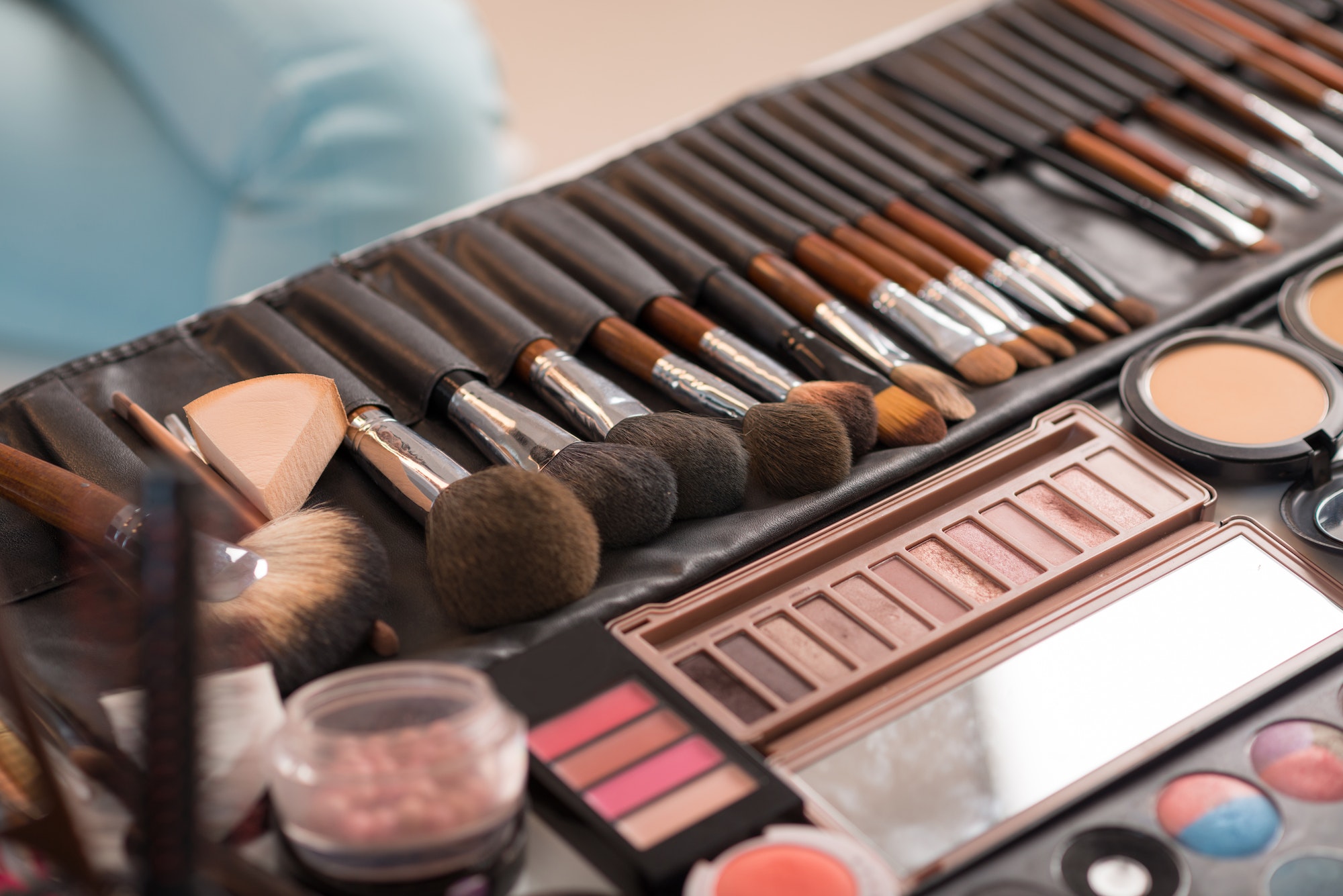 Make-up and brushes